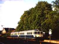 Triebzug der Baureihe 815/515 im Bf. Wittingen